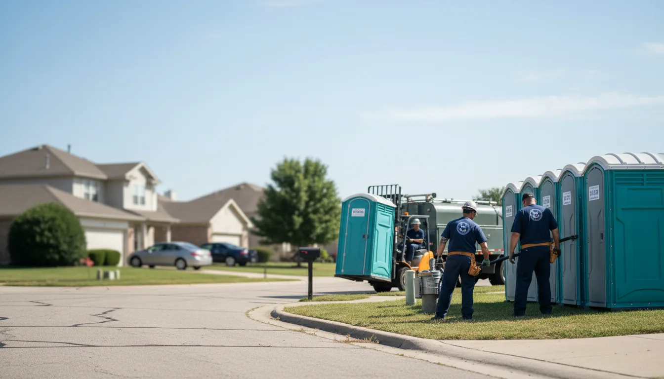 Porta Potty Rental in Rosharon, TX near me